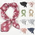 thumbnail image 2 of YUEHUA Women Travel Silk Bandana Scarf Square Satin Hair Wrap Head Scarf Lightweight Neck Scarves 22 Inch, 2 of 5