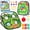 Green, variant on BIGODY 3-in-1 Dinosaur Bean Bag Toss Game Set, Outdoor Games for Family Games & Toddler Outdoor Toys, Portable Foldable Outdoor Playset for Kids Ages 1-3 4-8