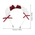 thumbnail image 2 of FESTFENDS 3Ud Lolita Con Moño Y Encaje Para Cosplay Y Accesorio De Fiesta, 2 of 8