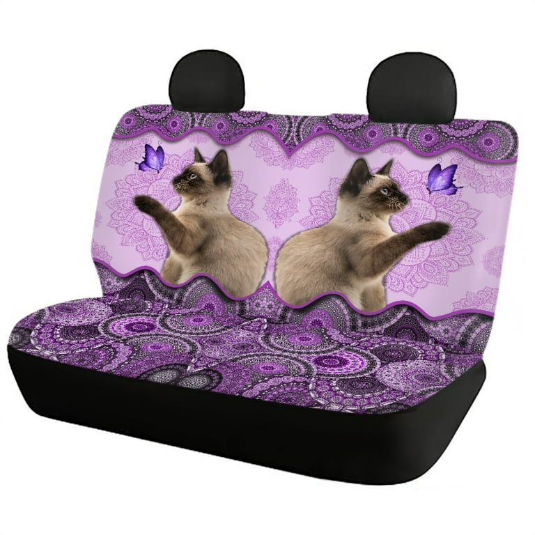 Siamese Cat Car Seat Covers ( Set of 2) Siamese Cat Car Seat Covers ( Set of 2)