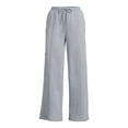thumbnail image 5 of Self Esteem Juniors Wide Leg Fleece Cargo Pants, Sizes XS-XL, 5 of 5