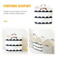 thumbnail image 4 of Miangastore Storage Basket Beige Canvas 1Set 13x13in, 4 of 8