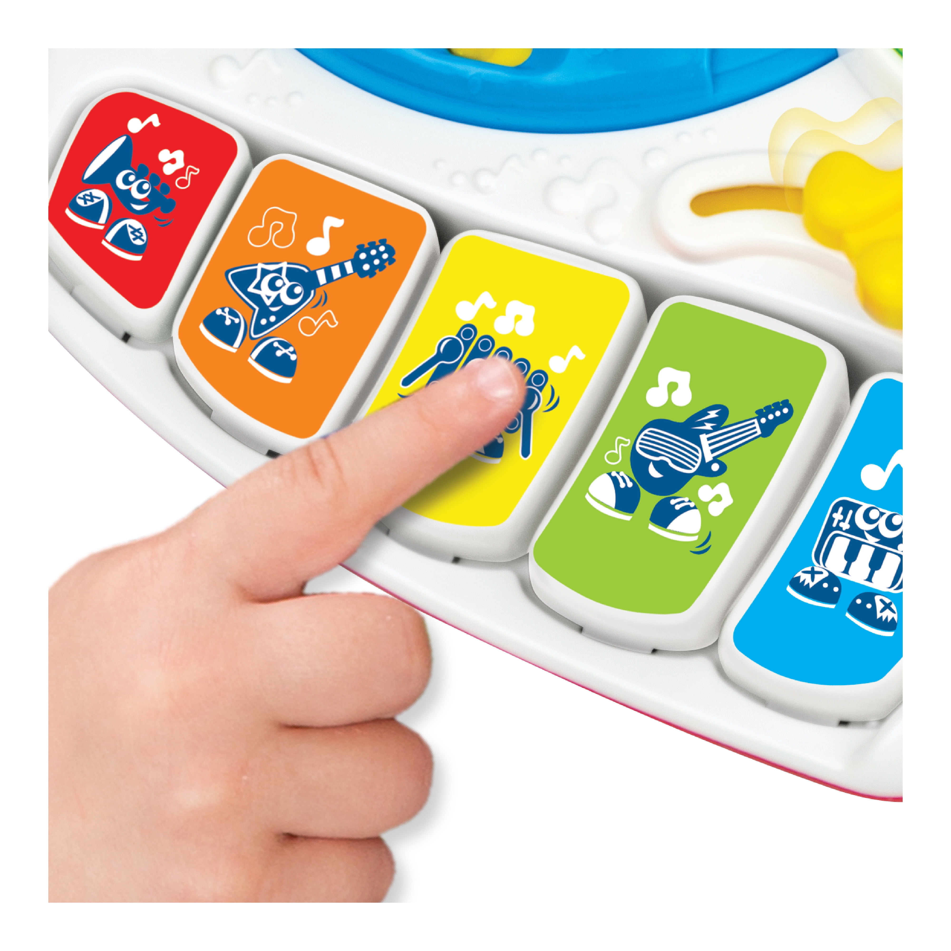 Winfun Magic Lights DJ Mixer for Kids - Ages 6 Months and Up - Toy Musical Instrument
