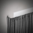 thumbnail image 2 of Eclipse Fast Fit Easy Install Complete Blackout Superior Hold Premium Curtain Rod, 48-86”, White, 2 of 7