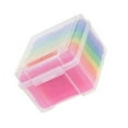 thumbnail image 1 of HLONK Photo Box Storage Cases Case Cards Organizer Organizers Plastic Boxes 4X6 Pictures Clear Craft Keeper Handle, 1 of 10