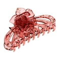 thumbnail image 4 of Pinza de Pelo Zulema de Acrílico Grande para Mujer Luz Roja, 4 of 7