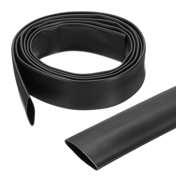5/8 Inch 5ft Wire Heat Shrink Tubing 3:1 Double-sided Wrap Black