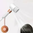 thumbnail image 5 of kchsji Hands Free Hair Dryer Holder Wall Mounted No Drilling Adjustable 360° Rotation Lazy Bracket Strong Load Bearing Easy Install Bathroom Storage Rack for Blow Dryer Tools, 5 of 5