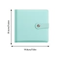 thumbnail image 2 of Hearth & Gear Large Capacity Square Book Album For Banknote Organizer For Storage And Bills Ideal For And Craft Stationery Paper And Envelopes Set Cute Crafts for Girls Ages 8-12 Sewing Stationery, 2 of 6