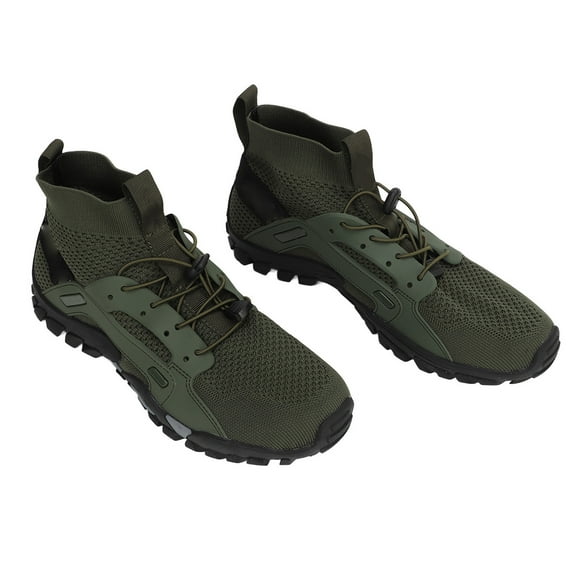 Zapatos de senderismo para hombre, zapatos de senderismo, zapatos de agua suaves y transpirables para hombre, zapatos deportivos para correr, respuesta rápida