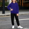 thumbnail image 6 of Boys Tracksuit Lightweight Pullover Hoodie and Drawstring Jogger Pants Matching Set, Casual Spring Fall Sport Outfit for Toddler Teen Boys 1-15 Years, 6 of 6