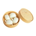 thumbnail image 1 of Deeceymbur Stress Relief Simulation Steamed Dumpling Mini Steamer Food Themed Decor Fidgeting, 1 of 8