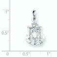 thumbnail image 3 of Sterling Silver Mariners Cross Charm, 3 of 3