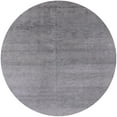 thumbnail image 1 of Ahgly Company Indoor Round Mid-Century Modern Gray Oriental Area Rugs, 8' Round, 1 of 6
