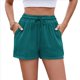 thumbnail image 2 of Pantalones Cortos Texturizados Activewear Lounge Azul Pavo Real L, 2 of 10