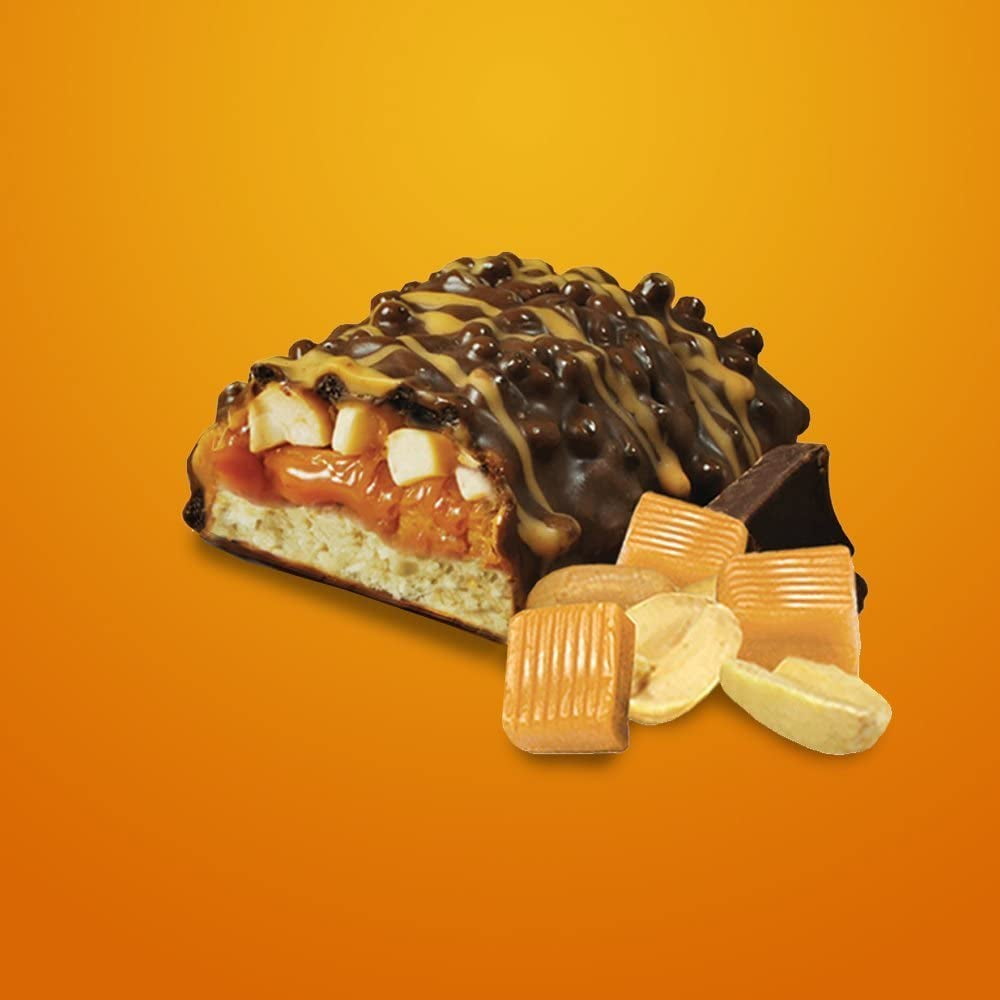 Fit Crunch Snack Size Protein Bar, Caramel Peanut, 16g Protein, 18 ct.