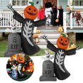 thumbnail image 2 of Halloween Decorations Inflatable 8FT Pumpkin Desktop Ornament Scary Party Prop for Home Garden Holiday Events Festive, 2 of 7