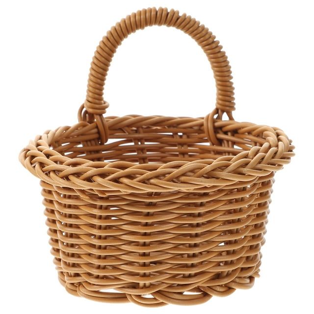 Cesta de cebolla para colgar en la pared, cesta tejida, cesta de almacenamiento hecha a mano, cesta de despensa