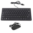 thumbnail image 1 of Wired Keyboard, Plug And Play Keyboard Mouse Kit Long Cable Ultra Thin  For Office For Study Room, 1 of 8