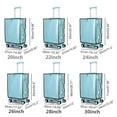 thumbnail image 4 of TENCE Travel Luggage Protector Case PVC Baggage Cover Suitcase Protective Cover, 4 of 10