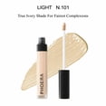 thumbnail image 2 of TekDeals PHOERA Makeup Concealer Liquid Moisturizer Conceal HD High Definition Foundation, Light, 2 of 2