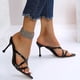 thumbnail image 4 of Amzcrzy Zapatos de mujer,Zapatos de mujer,Zapatillas de mujer, Sandalias romanas ligeras y transpirables de tacón alto para mujer Sandalias Mujer Zapatillas De Casa, 4 of 5