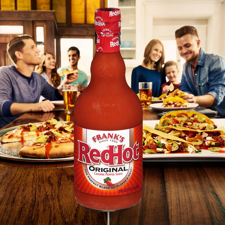 Price Down✨ファイヤーキング レッドチューリップ ソルト＆ペッパー Franks RedHot Original Cayenne Pepper Hot Sauce Condiment with