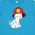 thumbnail image 4 of Inktastic Fireman Dog, Dalmatian, Dog With Fireman Helmet Boys or Girls Baby T-Shirt, 4 of 5
