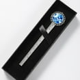 thumbnail image 5 of Flag of Israel Book Marks: Vintage Silver Lace-Edged Bookmark – a Gift for Book Lovers and Readers, 5 of 5