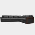 thumbnail image 1 of Sala Esquina Zahara Invertida Curri Black - DC Inlab Muebles Modelo D, 1 of 2