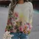 thumbnail image 5 of Abrigo con capucha holgado de cuello redondo para mujer de comercio exterior navideño, 5 of 5