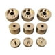 thumbnail image 3 of Trompetas Tapas de válvulas Instrumentos Accesorios Trompetas musicales Piezas de repuesto de válvulas Sonido Trompetas de latón Válvula de de Baoblaze Reparación de trompetas, 3 of 8