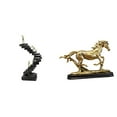 thumbnail image 1 of Estatua de escalera,Estatua de escalera con libros de escalada,decoración artística,Escultura de escalera de libro,figura de pensador abstracto,Figura de caballo,Escultura de caballo en, 1 of 8
