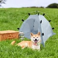 thumbnail image 6 of Pet Tent under $5! CQCYD Indoor Outdoor Pet Tent, Enclosed Cat and Dog Bed with Ground Stakes, Portable Pet House for Small Animals, 6 of 9
