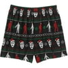 The Walking Dead Mens Black Christmas Zombie Boxers Shorts