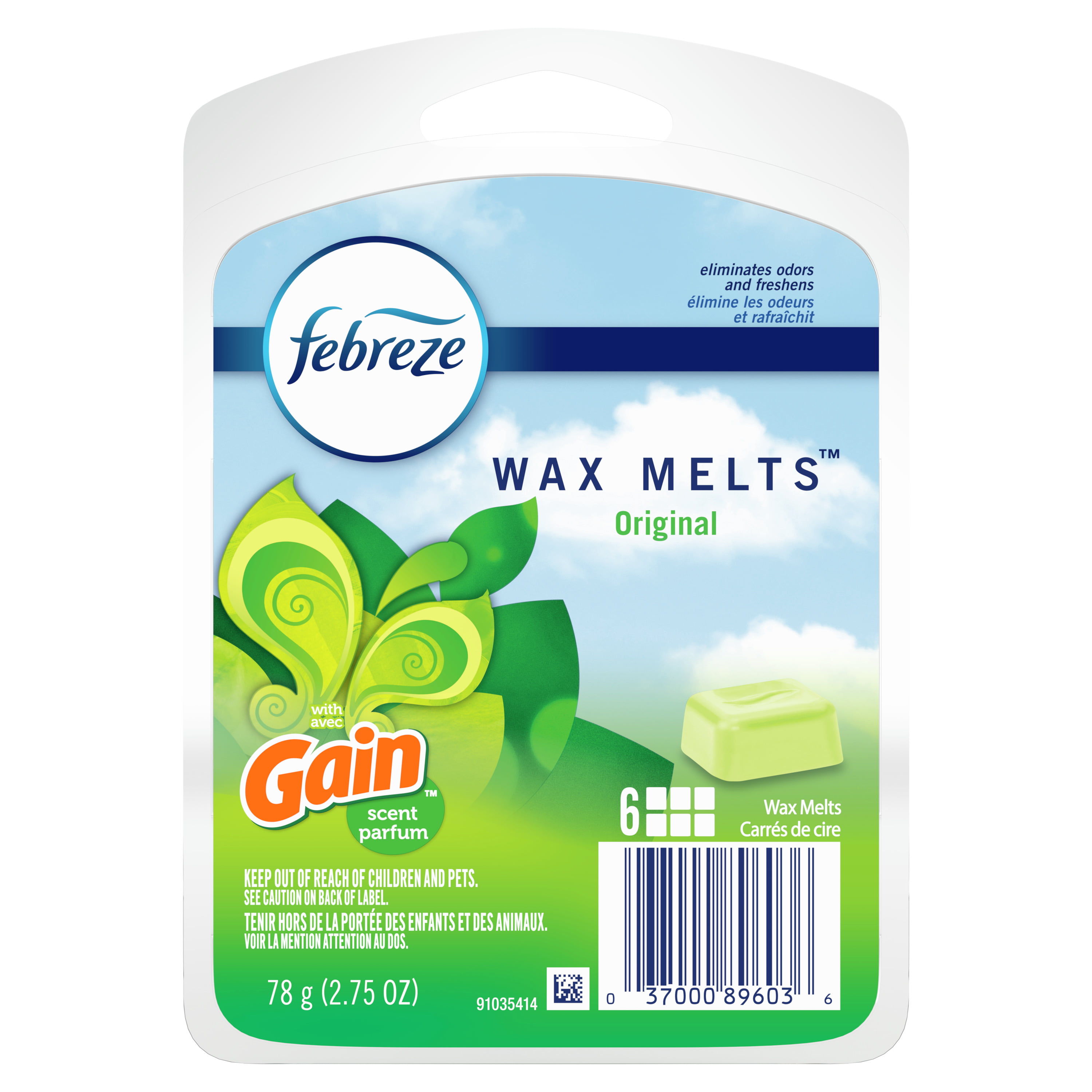 Glade Wax Melts Various Scents ~ 3 pkgs of 8 = 24 Melts Hrs of Fragrance/pk 