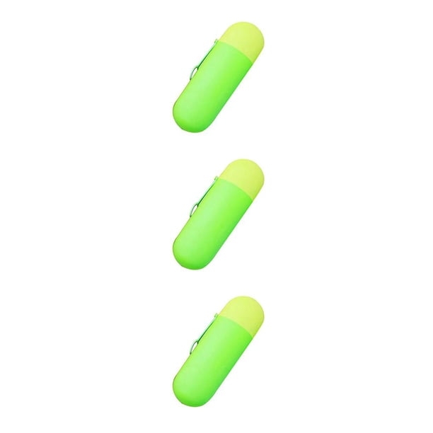 Advancent Estuche para de de viaje, soporte portátil para senderismo, Camping, caja de almacenamiento para cepillos de dientes, taza de verde 3piezas Advancent CBP040542