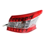 Tail Light Compatible With 2013-2015 Nissan Sentra Right Passenger Side, Outer With bulb(s)