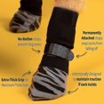thumbnail image 3 of 4pcs Non-slip Socks For Dogs,paw Protection Against Licking And Slipping, Ideal For Dog Paw Protection For Hardwood Floor, 3 of 5