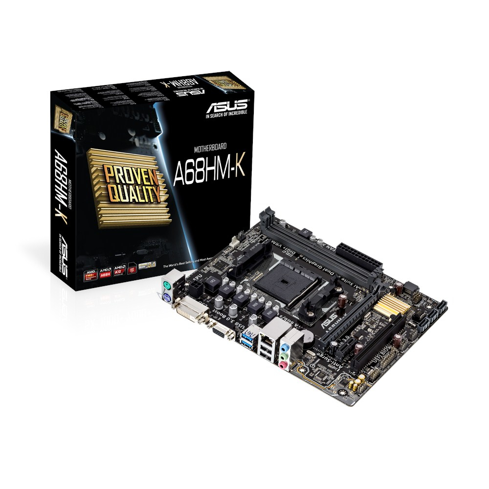 Asus A68HM-K AMD A68H Micro ATX DDR3-SDRAM Motherboard - image 5 of 5