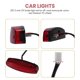 thumbnail image 5 of Atv 12v 3 Wire Brake Stop Light License Taillight Red For Atv Off Road Motorcycle Signal Lamp Acces, 5 of 5