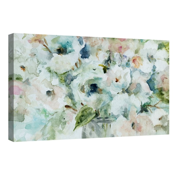 Blooming Softly by Carol Robinson Canvas Art Print - Walmart.com ...