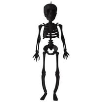 CASAFUN Posable Life Size Human Adult Skeletons Plastic Human Bones with Movable Joints for Halloween Decoration