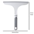 thumbnail image 3 of WHEANG Cleaning Supplies Household Glass Scraper Scraper Window Cleaner Window Cleaner One Size White, 3 of 5