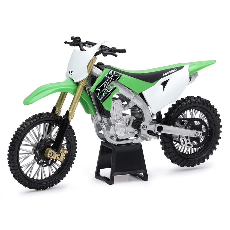 New Ray Kawasaki KX 450F Diecast Motorcycle Model, 1/12 Scale photo 1