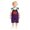 Purple, variant on Kids Halloween Outfit Sleeveless Overalls Jumpsuit Adjustable Strap Shorts Pumpkin Kids Halloween Outfit Size 1-7 Years