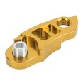 thumbnail image 4 of Bike Tail Hook Extension Extender, Professional Manufacture CNC Precise Machining Aluminum Alloy Bike Rear Derailleur Hanger  For Cyclists For Most Tail Hooks Gold, 4 of 8