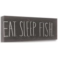 thumbnail image 2 of "Eat Sleep Fish" By Katie Doucette, Fine Art Giclee Print on Gallery Wrap Canvas, Ready to Hang, 2 of 2