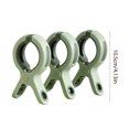 thumbnail image 4 of Pinzas para toallas de playa de 3/6 piezas, clavijas colgantes antideslizantes, herramientas multifuncionales de almacenamiento para el hogar, 4 of 4