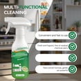 thumbnail image 3 of Kitchen Cleaning Spray | Natural Grease and Stain Remover for Range Hood, Oven, Stove, Sink | Multi-Surface Degreaser with Adjustable Nozzle Foam Spray, 3 of 9